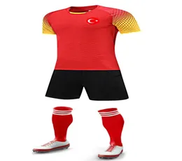 Turkey National Football Team MEN039S Tracksuits Professionelle Kinder -Trainingsgeschwindigkeit Home Kit Custizize Club Symbol Soccer Accesso3188920