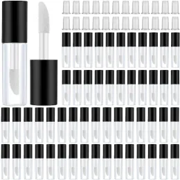 Garrafas 100pcs 1,2 ml mini garrafas de protetor labial vazio de viagem portátil de viagem diy brilho labial para mulheres e tubos de batom de mulheres e meninas