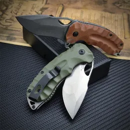 4 Models Kiku XR LTE Mini Flipper Folding Knife 2.83''Cts-xhp Satin Plain Blade Natural Linen Micarta Handles Mini Easy To Carry Outdoor Hunting Hiking Pocket Knife 3300