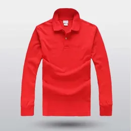 2024 Klassische Modedesigner Polos Herrenhemden Mode Krokodil gestickt Logo Polos Männer Langarm Hemd T -Shirts Tops Luxurys Kleidung
