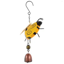 Dekorative Figuren 1PC Creative Biene Wind Chime Anhänger Gartenhängedekoration (verschiedene Farbe)