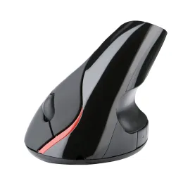 Mäuse neue vertikale drahtlose Mausspiele wiederaufladbare ergonomische Maus RGB Optische USB -Mäuse 2 4G 1600DPI für PC -Computer