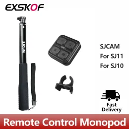 العصي sjcam التحكم عن بُعد selfie stick monopod الألومنيوم لـ SJCAM C300 SJ6 SJ7 Star SJ8PRO SJ8PLUS SJ10 PRO SJ10X C200 ACTION