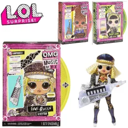 Dolls L.O.L. Surprise! OMG Remix Rock BHAD GIRL Fame Queen FEROCIOUS Fashion Doll with 15 Surprises Accessories Girl Toys gift