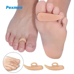 Behandling Pexmen 2/4st Gel Hammer Toe Rättare Hammertoe Rättare Tå rätningskudde för mallet och överlappning av tårna