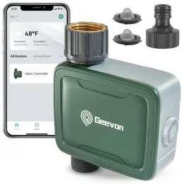 Kontrol Geevon Sprinkler Çim Sprinkler Kontrolör Sulama Sistemi Valf Zamanlayıcı Kablosuz Su Zamanlayıcı Akıllı Bahçe Hortum Musluk Zamanlayıcısı