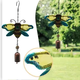 Dekorative Figuren Garten Wind Chimes Aluminium Glasskristallfänger Party Nachbarn