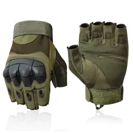Clothings Outdoor Tactical Army Fingerless Gloves Hard Knuckle Paintball Airsoft Hunting Combat Riding Hiking Military Half Finger Gloves