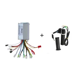 Accessories Electric Bike Scooter Accessories Motor Brushless Controller & Throttle Twist Grip 36V/48 350W For Electric Scooter Bicycle