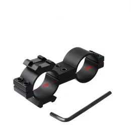 SCOPES Tactical 25,4 mm Tubo Dual Anello Flashlight Mount Mount Optics Connection Accessori per la caccia