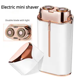 Shavers Nuovo Epilatore per la rimozione delle donne Epilatore galleggiante a doppia lama a doppia lama aree sensibili a aree di rasoio elettrico Strumento di epilatore nuovo in cura