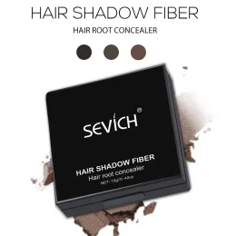 Produkte Sevich 12g Haarlinienpulver Kompakt wasserdichte dunkelbraune Haarschattenpulver 3 Farben Haare Concealer Pulver sofort verdecken