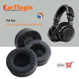 Aksesuarlar Eartlogis Yedek Kulak Padleri Philips A5Proi A5 Proi A5 Pro A5Proi/00 Kulaklık Parçaları Earmuff Kapak Yastıkları Yastık