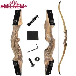 Arrow Recurve Bow 60inch 2060lbs Archery Bow Hunter Bow Bamboo Core Limb Split Takedown R/L Hand Outdoor Sports Hunting Accessories