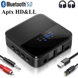 Adapter Bluetooth 5.0 Odbiornik nadajnika audio Aptx HD LL Niski opóźnienie CSR8675 Adapter bezprzewodowy RCA SPDIF 3,5 mm Aux Jack dla telewizji