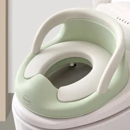 Skjortor Potty Training Seat For Kids Boys Girls Toddlers Toalettstol för baby med kuddehandtag och ryggtoaletttränare