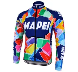 2020 Mapei Auturmn Spring Cycling Clothing Clothing Cycling Jerseys Pro Костюма для рубашки с длинным рукавом Ropa Ciclismo Breathable3474223