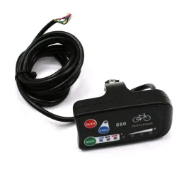 Visor de AIDS LED 24V 36V 48V Bicicleta elétrica KT LED LED 880 Ebike Control Painel Display Peças de bicicleta elétrica para controlador