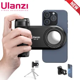 Pinnar Ulanzi MA35 Telefon Selfie Booster Handle Grip Bluetooth Photo Stabilizer Holder With Magsafe Shutter Release iPhone Mobile Stand