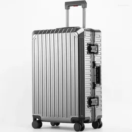 Valigie Magaluma bagagli resistenti al bagliore con ruote borse da business per trucco da viaggio portatili