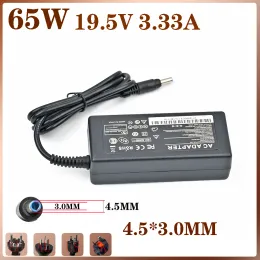 충전기 19.5V 3.33A 65W 4.5*3.0mm HP Envy 용 17J010US 파빌리온 15J000 크롬 북 11 G4 G5 EE 14 G3 246 G4 248