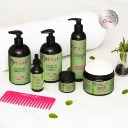 TRATTAMENTI ORGANIZZAZIONI MIELLE ROSEMARY MINT CALLP MASCHIO/SHAMPOO, NOURISHING SPLET e CUALLE ASCIUTTO, ADOSIDITI PER TUTTI i tipi di capelli