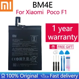 Razor Xiao Mi Oryginalna bateria telefonu BM4E dla Xiaomi Mi POCOPOFON POCO F1 3900MAH Baterie zastępcze Bezpłatne narzędzia