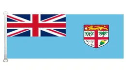 Флаг флага Фиджи 3x5ft90x150см 100 полиэфир 110GSM Деформационной вязаной ткань.