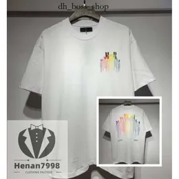 Amirir Shirt Polo Shirt Designer T Shirt Luksusowa marka Brangdy Najlepsza wersja Am T Shirt Pure Cotton Material US Hurt Cena Amiis koszulka 650