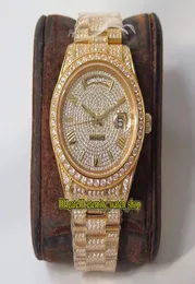 TWF 228398 118348 118388 Diamond Dial ETA A28362 Automatic 228348 Mens Watch Gold 904L Стальная Iced Out Diamonds Case Iced Out Full7362314