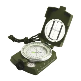 Compass K4580 Wysoka precyzyjna amerykańska kompas wielofunkcyjny wojskowy zielony zielony kompas North Compass Outdoor Car Survival Tools