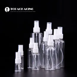 Bottles 100pcs*10/20/30/50/100ml Empty Transparent Plastic Spray Bottle Medical Oral Liquid Pack Fine Mist Atomizer Cosmetic Container