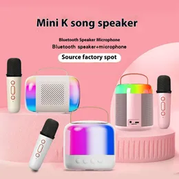 Горячая продажа мини-спикер национальный караоке-семейство Bluetooth Audio All-In-One Microphone