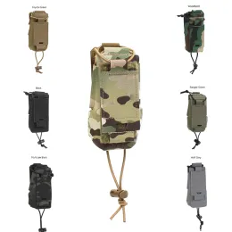 Acessórios Pew Tactical Molle Tactical Airsoft Radio Pouch Gridlok Baofeng/Pofung Bolsa de rádio UV5R UV82 Militar CS Campo de caminhada ao ar livre