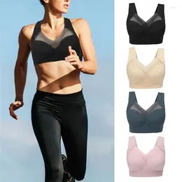 Serbatoi di camisoles senza traccia di anello di acciaio di grandi dimensioni reggiseno piccolo petto raccolto latte materno integrato sport gilet in stile biancheria intima