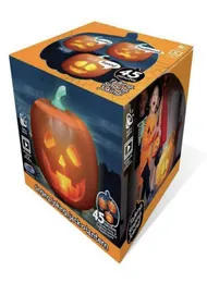 Animierte sprechende Laterne Halloween Pumpkin Lantern Halloween spricht animierte Kürbis Rdvuv1882301