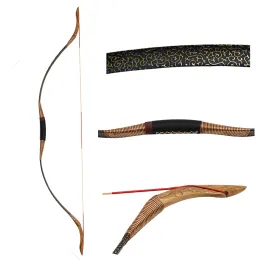 Darts 1PC 3050lbs Archery Traditional Bow Longbow Recurve Bow for Outdoor Shooting Hunting Practice Bow