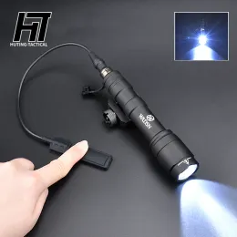 Światła M600C M600 M300 Surefir taktyczne Scout Light Rifle Broń LED Flashlight Flashllight Sftlight Podwójne funkcje stałe przełączniki