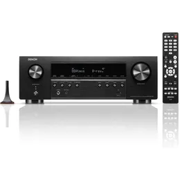 Denon AVRS770H7 Receptor de home theater 2CH 2023 Modelo com 8K UHD HDMI, Receptor Miracast, 7,2 streaming sem fio via HEOs embutidos, Bluetooth, WiFi