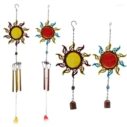 Dekorative Figuren Mode Wind Chimes Outdoor Garten Veranda Balkon Home Dekoration Glocken Ornament Sonnenblume Windchimes Raumdekoration