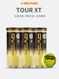 Tennis Head 4pcs/ lotto palline da tennis ad alto rimbalzo del tennis addestrando gli accessori sportivi da cricket da cricket prove di tennis