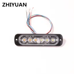 إكسسوارات مزامنة LED تحذير ضوئي ضوئي 6W تصميم السيارة Strobo الأضواء وميض الأضواء للشاحن