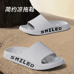 Мужские толстые летние пляжные слайды ванная комната против скольжения Slipper Soft Sandal