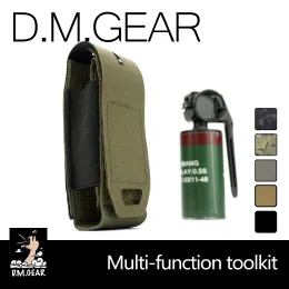 Tillbehör DMGear Trumpet Military Fan Flash Dan Smoke Dan Model Storage Bag Multifunktionell Small Sundries Bag War Game Outdoor Real CS