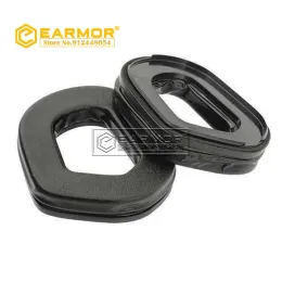 Earphones Opsmen Earmor Headset Earmuffs Pair S03 Silicone Gel Ear Cushion Pad Headset Accessories Fit for M31/M32/M31H/M32H Headset