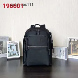 Pendla enkel 196601 rese kvinnors män tummii väska solid designer nylon affärs ryggsäck tummii bakre färgpaket voyageur e1uk