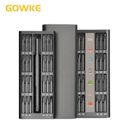 يغطي Gowke 48 في 1 مفك البراغي مجموعة المغناطيس الدقة الكهربائية Xiaomi iPhone Disassembly إصلاح الأداة متعددة الوظائف