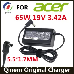 Adapter 19V 3.42A 5.5*1.7MM 65W Adapter Charger for Acer Aspire 5315 5630 5735 5920 5535 5738 6920 7520 PA165086 S3 E15 power supply