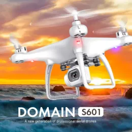 Drönare Ny S601 RC DRONE 4K Wide Vinkel HD Rotertable Camera Professional Aerial Photography Gravity Sensor Avancerad gåva