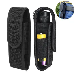 أكياس أكياس تكتيك مصباح موللي بوش LED Torch Forch Fright Holster Case Outdoor Multool Weist Belt Holder T410 T310 Cover Flashlip